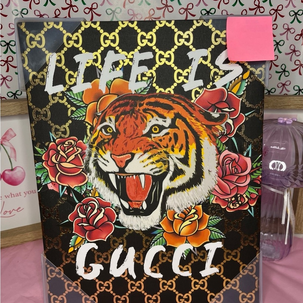 Gucci Canvas Wall Art